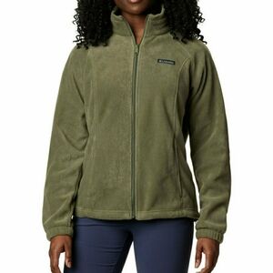 Columbia Womens Benton Springs Army Green Full Zip Fleece XL